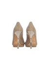 SUEDE PEEP TOE 36