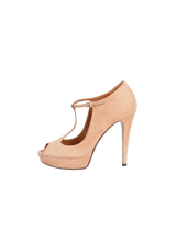 SUEDE PUMPS 36