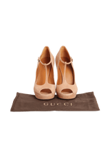 SUEDE PUMPS 36