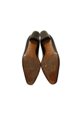 VINTAGE LEATHER PUMPS 34