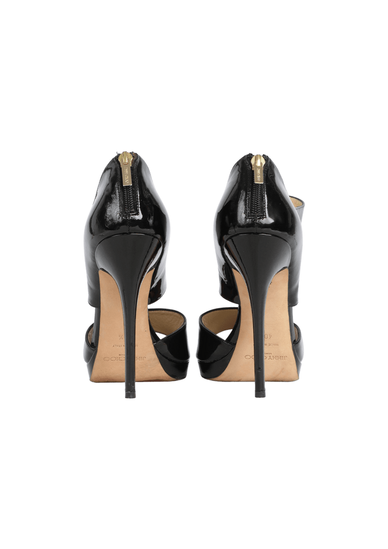 PATENT LEATHER PUMPS 38