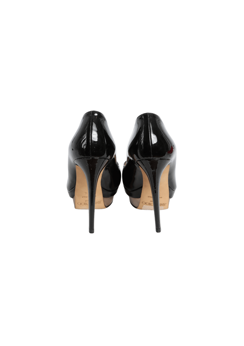 PATENT LEATHER PUMPS 35.5