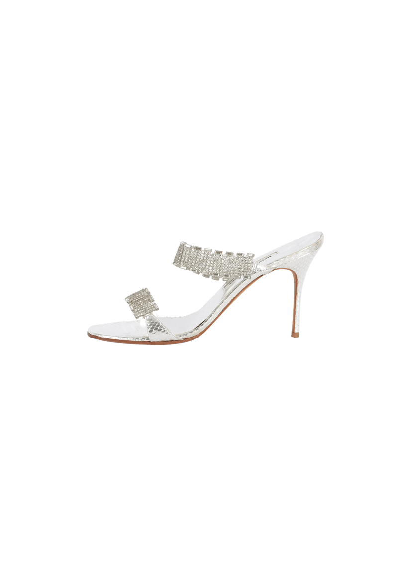 CRYSTAL EMBELLISHMENTS MULES 38