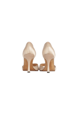 CRYSTAL SATIN PUMPS 38.5