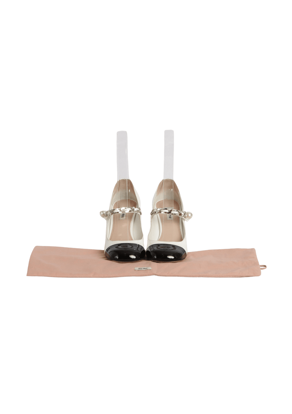 PUMPS MIU MIU PATENT LEATHER MARY JANE BICOLOR 36 ORIGINAL – Gringa PUMPS MIU MIU PATENT LEATHER MARY JANE BICOLOR 36 ORIGINAL – Gringa