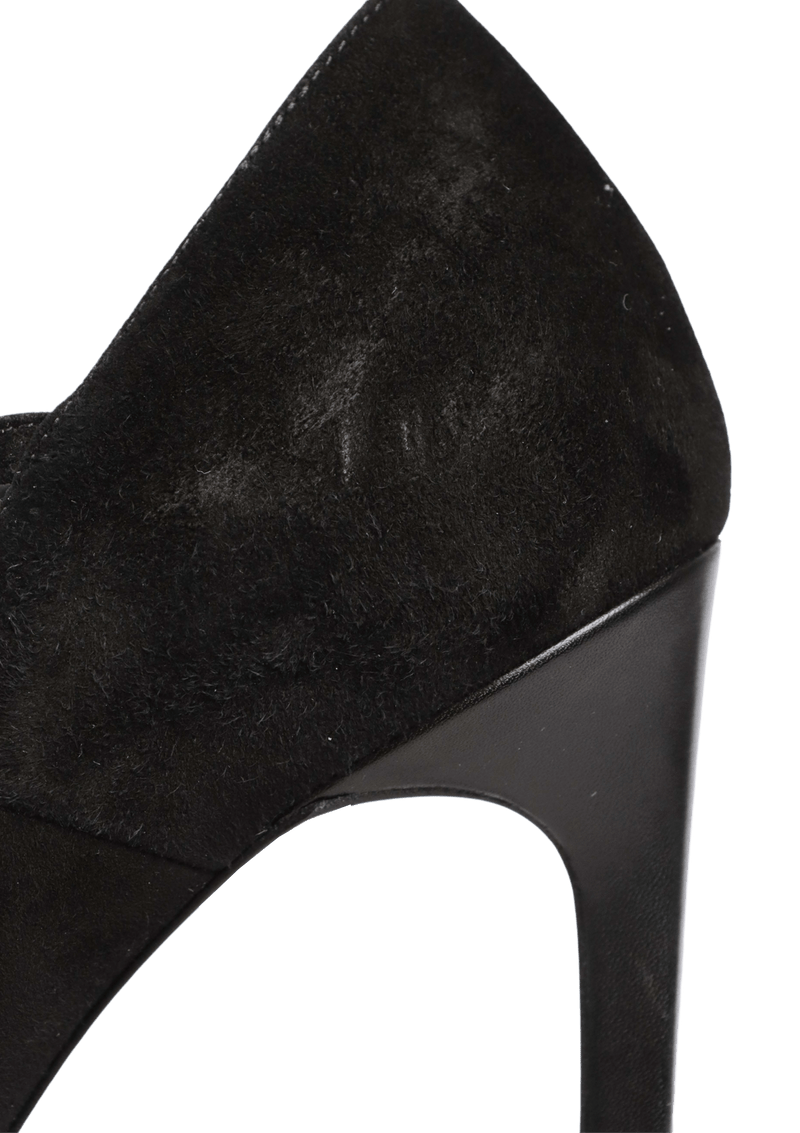 SUEDE PUMPS 36