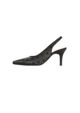 GANCINI SLINGBACK PUMPS 37.5