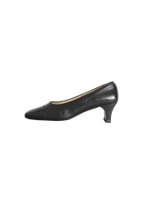 GANCIO LEATHER PUMPS 37.5
