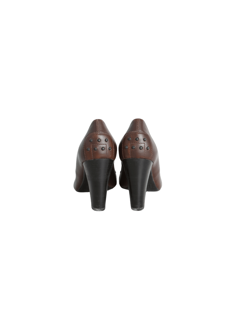 LEATHER PUMPS 35.5