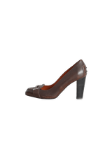 LEATHER PUMPS 35.5