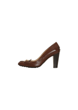 LEATHER PUMPS 35.5