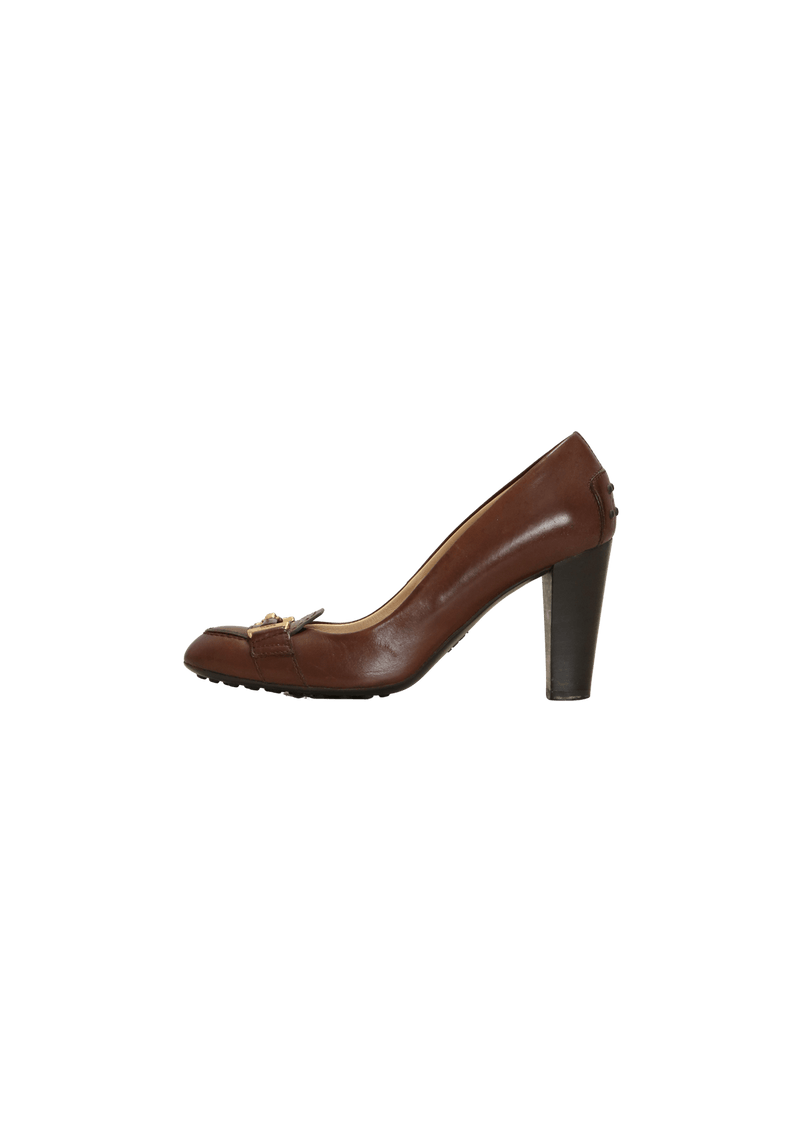 LEATHER PUMPS 35.5