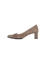 SUEDE PUMPS 39