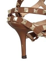 LEOPARD PRINT ROCKSTUD PUMPS 37