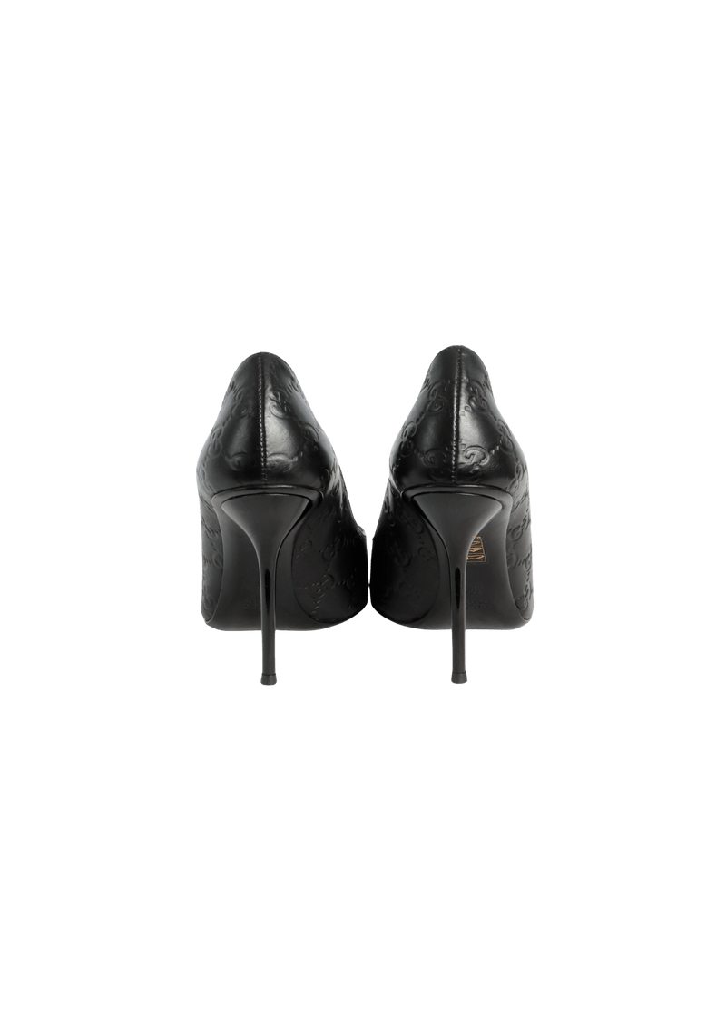 GUCCISSIMA PEEP TOE 38.5