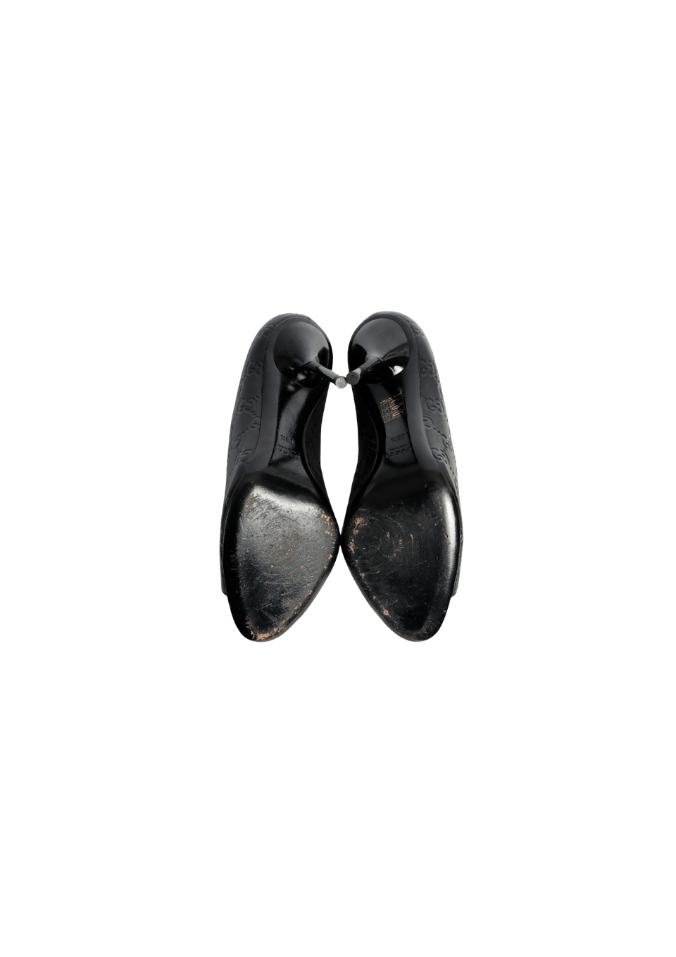 GUCCISSIMA PEEP TOE 38.5