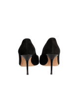 SUEDE PUMPS 37.5