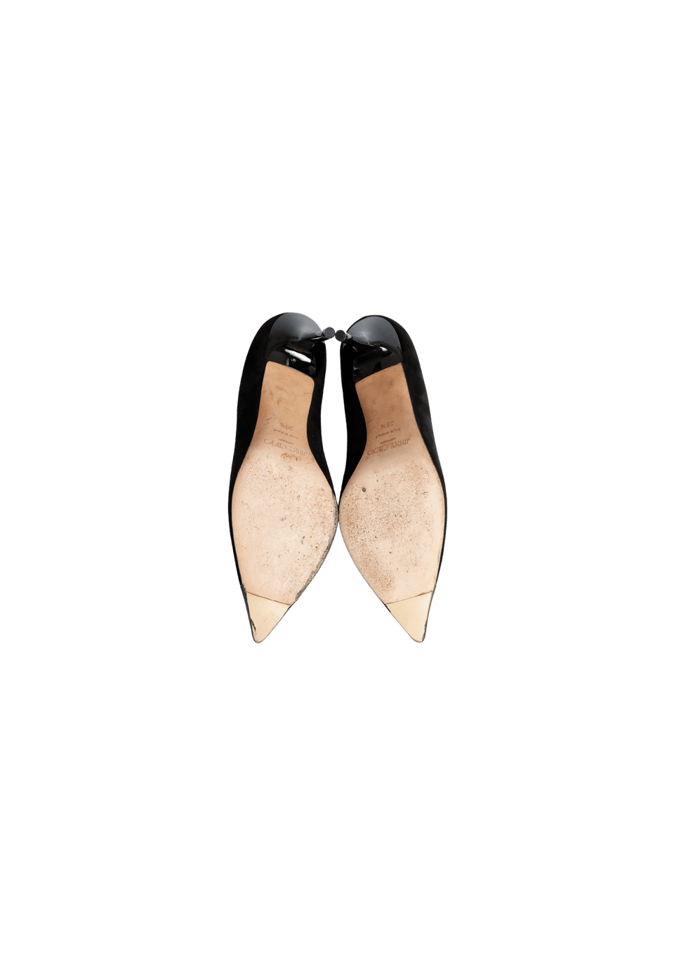 SUEDE PUMPS 37.5