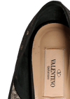 LEATHER BOW SANDALS 35.5