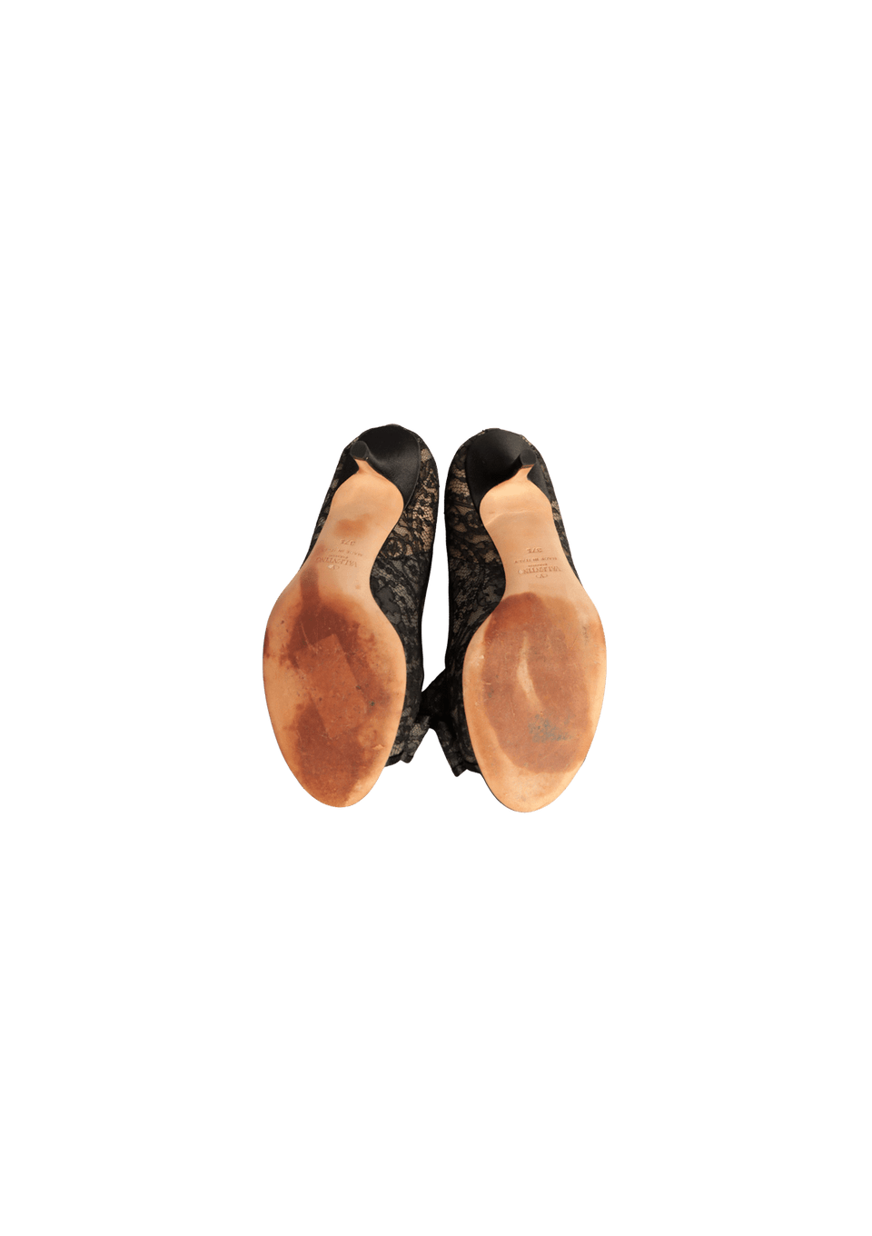 LEATHER BOW SANDALS 35.5
