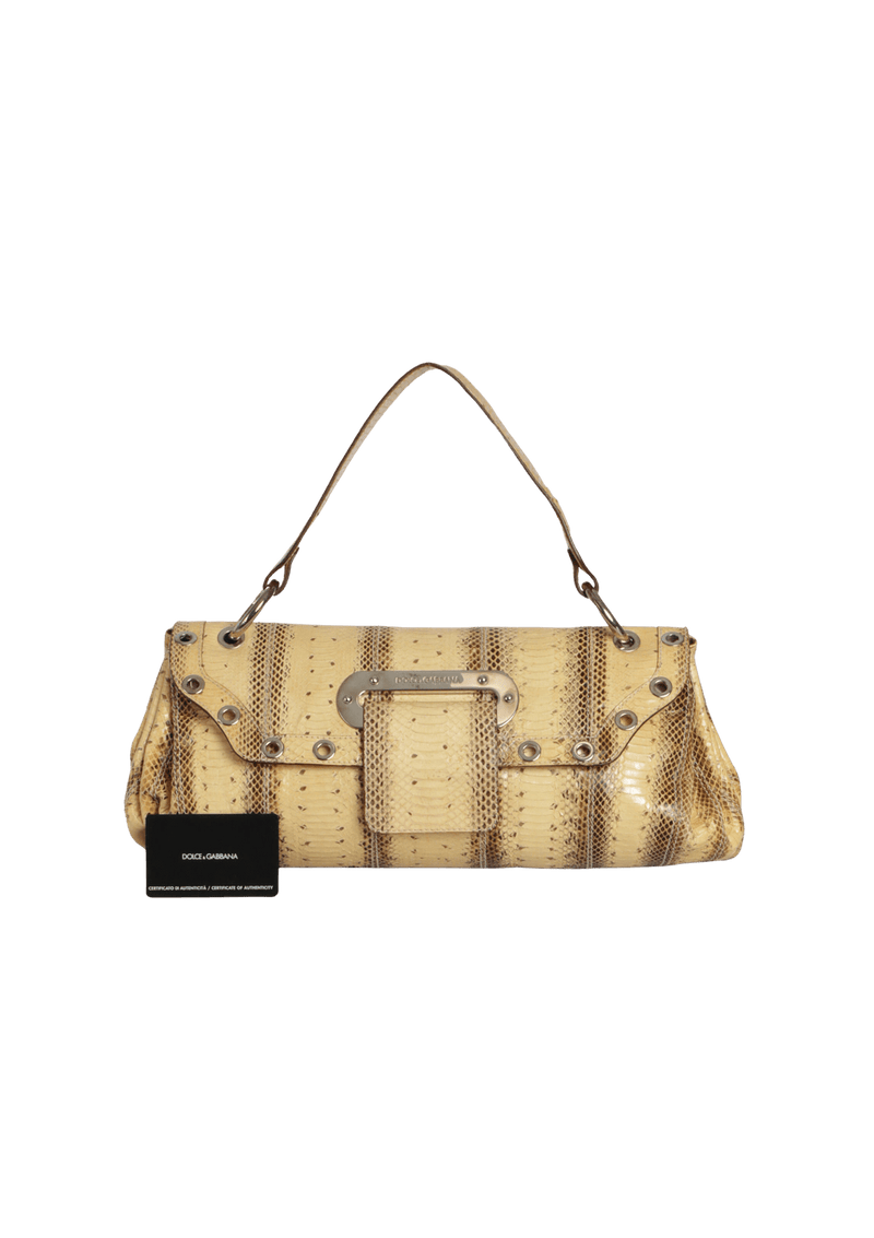 PYTHON SHOULDER BAG