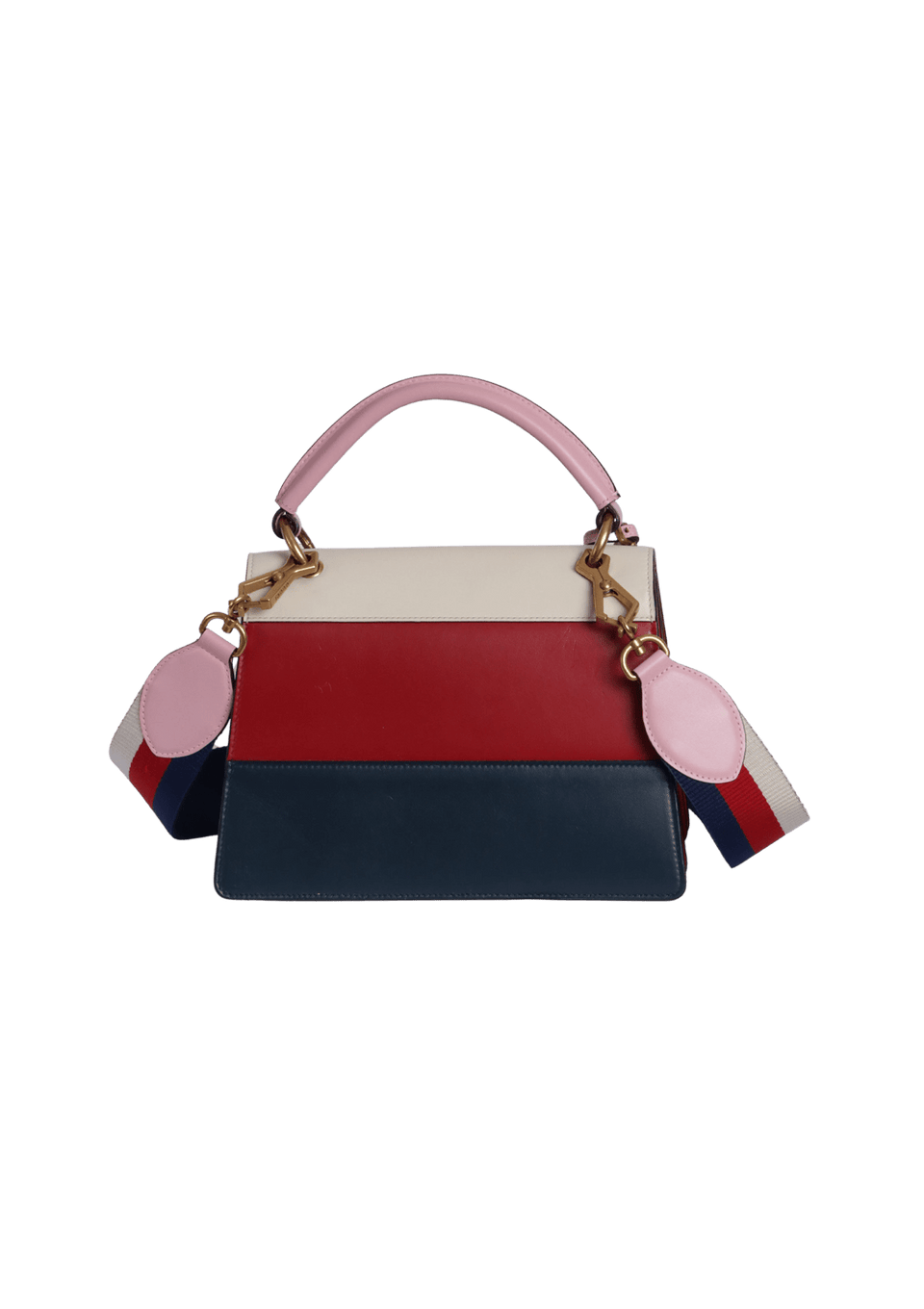BOLSA GUCCI QUEEN MARGARETH TOP HANDLE BAG VERMELHO ORIGINAL – Gringa