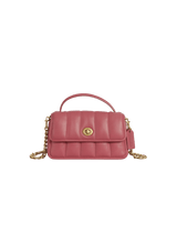QUILTED TURNLOCK CLUTCH 20 BAG