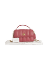 QUILTED TURNLOCK CLUTCH 20 BAG