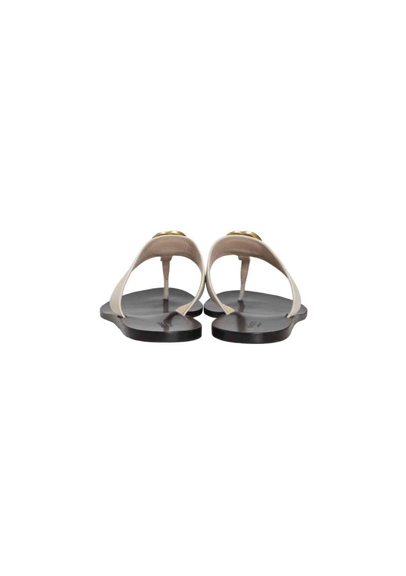 DOUBLE G THONG SANDALS 40