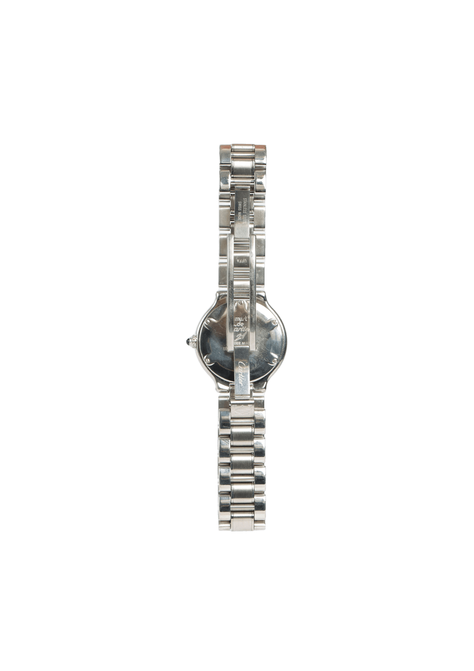 RELÓGIO CARTIER 21 MUST DE CARTIER 28MM WATCH PRATEADO ORIGINAL