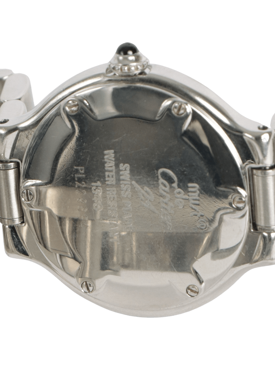 RELÓGIO CARTIER 21 MUST DE CARTIER 28MM WATCH PRATEADO ORIGINAL