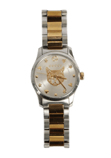 G-TIMELESS FELINE CHARM 27MM WATCH