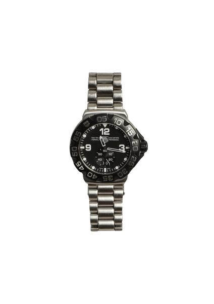 REL GIO TAG HEUER FORMULA 1 44MM WATCH PRATA ORIGINAL Gringa