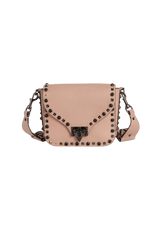 ROCKSTUD FLAP MESSENGER BAG