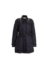 MATELASSE TRENCH COAT G