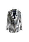 PIED DE POULE TWEED BLAZER 40