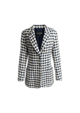 PIED DE POULE TWEED BLAZER 40