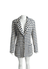 PIED DE POULE TWEED BLAZER 40