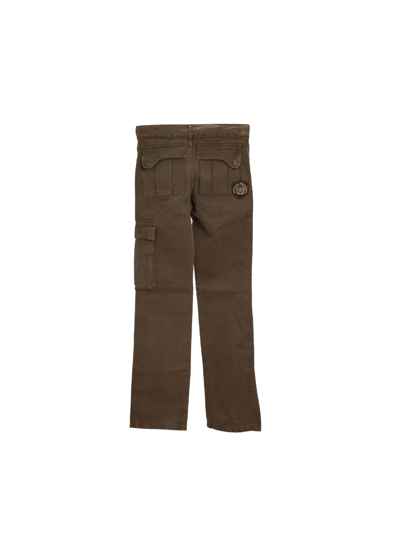 Cargo Pants - Dark khaki green - Kids