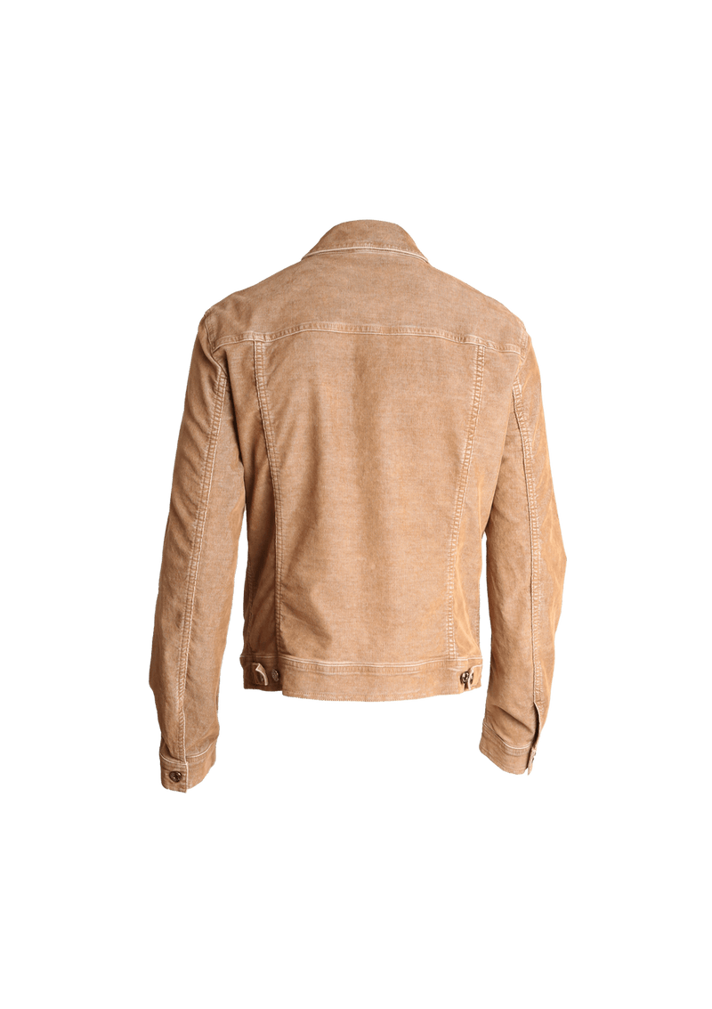 CORDUROY LOGO EMBROIDERED LOGO JACKET 50