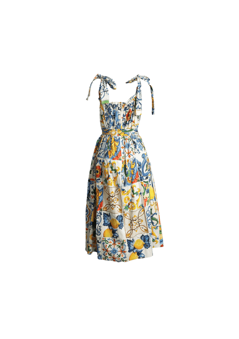 MAJOLICA PRINTED DRESS 42