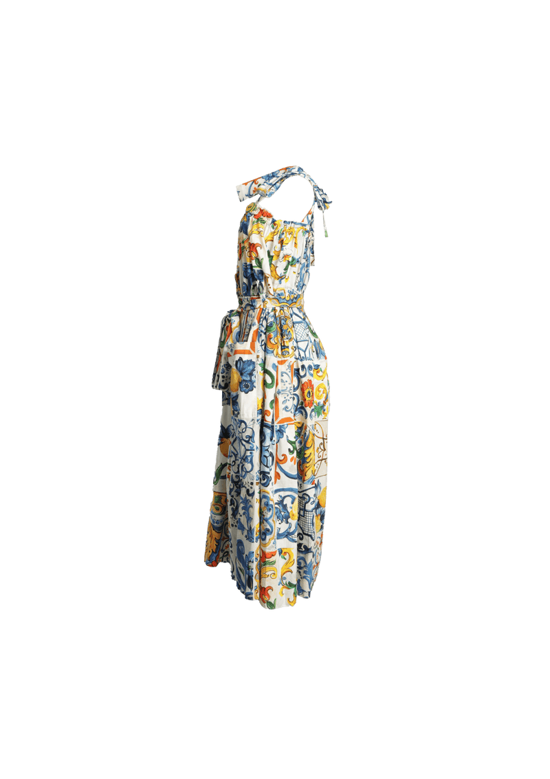 MAJOLICA PRINTED DRESS 42