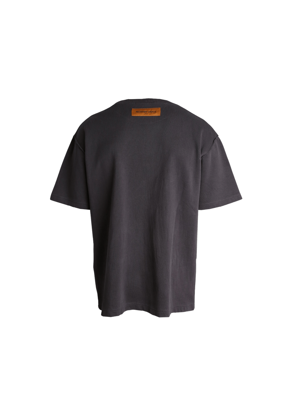 ROUPA LOUIS VUITTON LV VEGETAL LACE EMBROIDERY T-SHIRT CINZA G