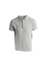 ROUPA MONCLER MANICA POLO SHIRT CINZA M ORIGINAL – Gringa