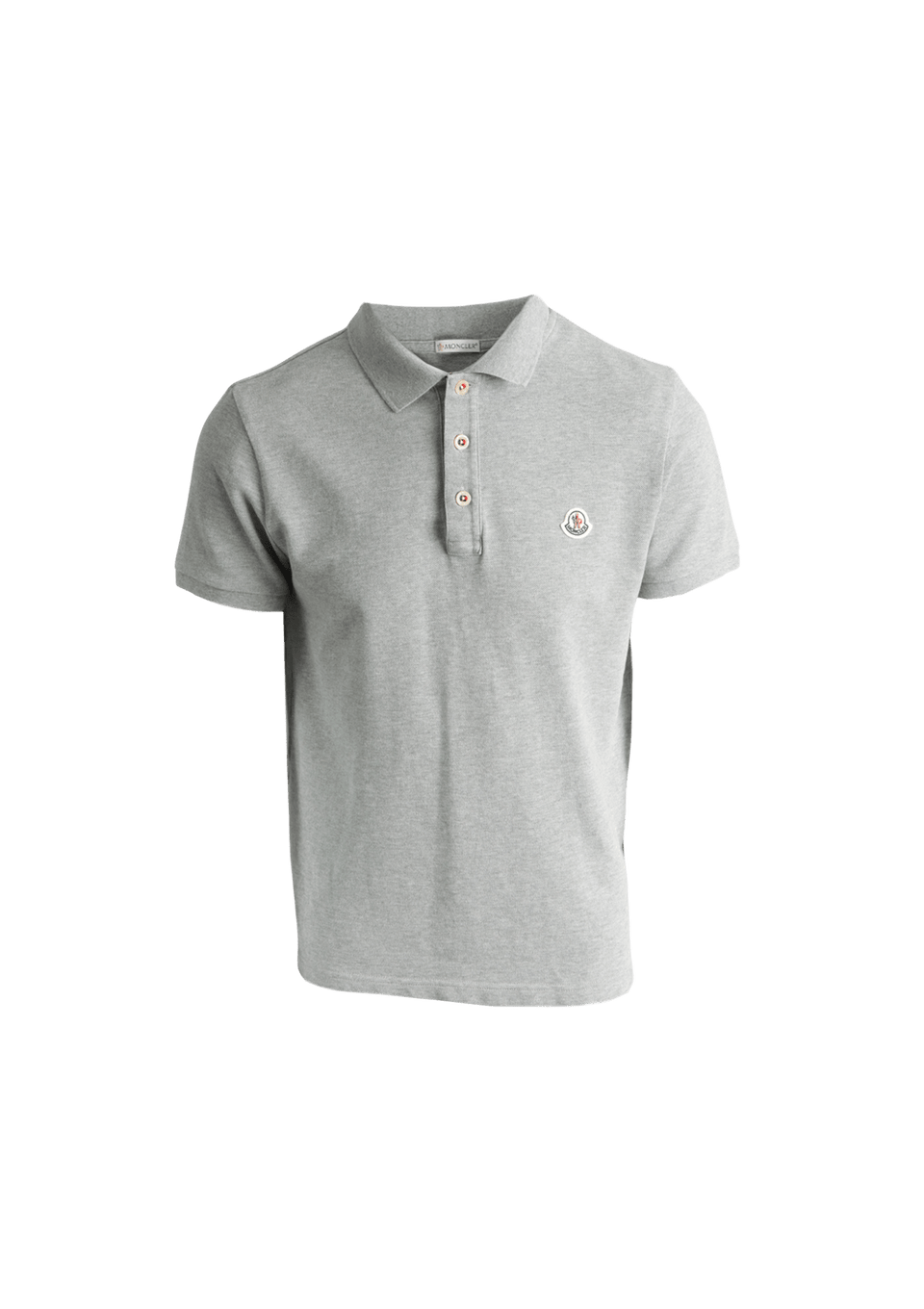 トップス MONCLER MAGLIA POLO MANICA CORTA Moncler Camisa Polo Com Patch De Logo | Preto | FARFETCH BR