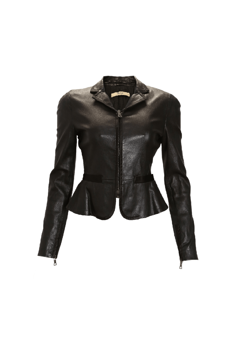 LEATHER JACKET 34