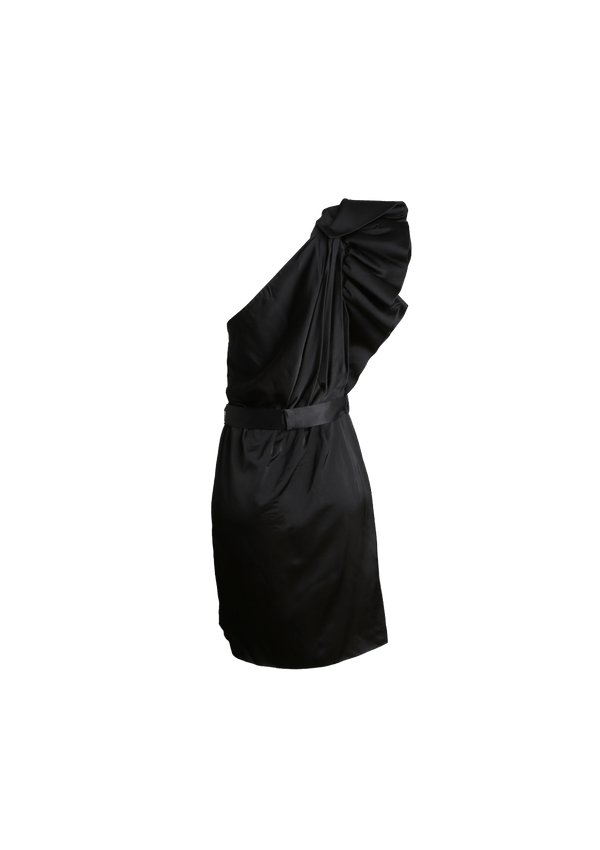 ONE-SHOULDER MINI DRESS 40