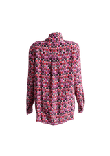 PRINTED BLOUSE M