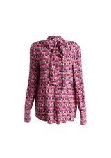 PRINTED BLOUSE M