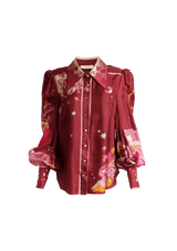 PRINTED BLOUSE 40